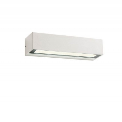 ROSI WD, 14W, IP65 Nástěnné venkovní svítidlo, těleso hliník, povrch bílá, LED 14W, 1028/644lm, teplá 3000K, Ra80, 230V, IP65, rozměry 380x66x76mm, svítí dolů