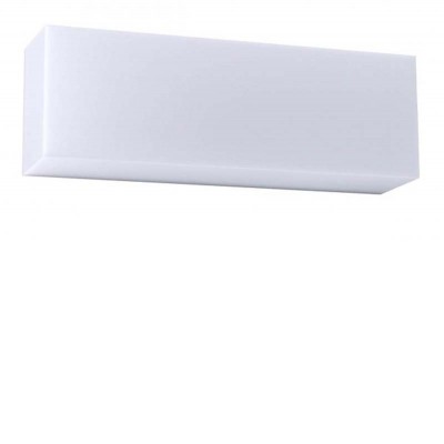 IMPOLITU 12W, IP65 Nástěnné venkovní svítidlo, těleso plast bílá, difuzor plast opál, LED 12W, neutrální 4000K, 750lm, 230V, IP65, tř.2, rozměry 100x300x75mm.