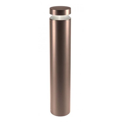 FAGINEA 24W, IP65, DALI Sloupkové venkovní svítidlo, těleso hliník, povrch rezivá, difuzor plast opál, LED 24W, teplá 3000K, 1706lm, stmívatelná DALI, Ra80, 230V, IP65, tř.1, rozměry d=152mm, h=800mm.