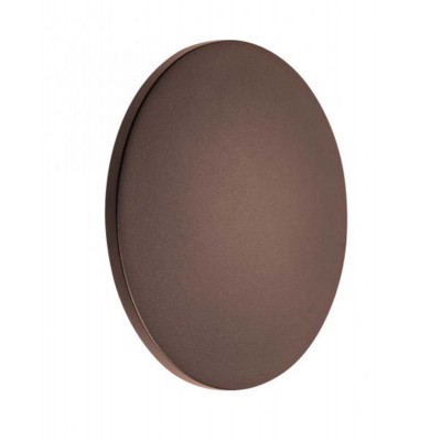 OCUTEIN 12W, IP54 Nástěnné venkovní svítidlo, nepřímé svícení, těleso hliník, povrch rezivá, dif plast opál, LED 12W, teplá 3000K, 403lm, 230V, IP54, tř.1, rozměry d=180mm, h=40mm.