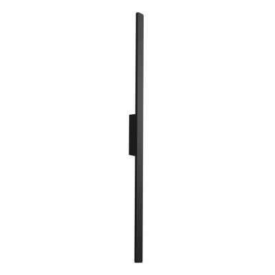 OSTOYAS 24W, IP54 Nástěnné venkovní svítidlo, nepřímé svícení, těleso hliník, povrch černá mat, dif plast opál, LED 24W, 1603lm, teplá 2700K, Ra90, 230V, IP54, tř.1, rozměry 1440x52x48mm.