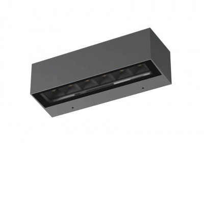 ROSI WL 7,5W/14,5W/21W IP65 Nástěnné venkovní svítidlo, těleso hliník, povrch bílá mat/tm. šedá/ hnědá, krycí sklo čiré, LED 7,5W/14,5W/21W, teplá 2700K/3000K, vyzař úhel 72°/73°, Ra80, 230V, IP65, tř.1, rozměry dle typu, svítí dolů.