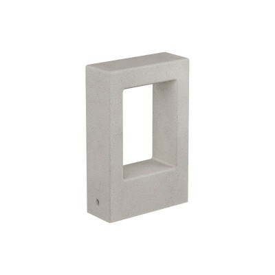 LENAST FL 10W Sloupkové venkovní svítidlo, těleso beton, povrch slonová kost, krycí sklo čiré, LED 10W, 1364lm, teplá 2700K, Ra80, 230V, IP65, tř.1, rozměry 200x80mm, h=300mm.