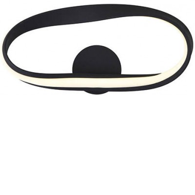 OLI Wall Nástěnné svítidlo, těleso hliník, povrch bílá nebo černá, difuzor plast, LED 12W, teplá 3000K nebo neutrální 4000K, Ra80, 230V, IP20, rozměry 380x175x110mm