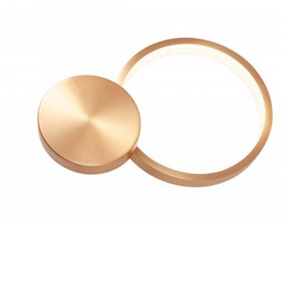 CUNEI WL 29W Nástěnné svítidlo, přímé a nepřímé svícení, základna kov, povrch bronz, dif plast opál, LED 29W, teplá 3000K, 1372lm, stmív. ve 3 krocích, Ra90, 230V, IP20, tř.1, rozměry 385x260x80mm.