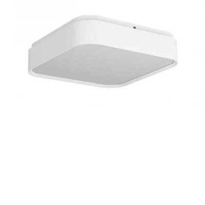 DIATRYP SQ 60W Stropní svítidlo, čtvercové, těleso hliník a kov, povrch bílá mat, difuzor plast opál, LED 60W, teplá 3000K, 3545lm, tmív STEP, Ra90, 230V, IP20, tř.1, rozměry 496x496x72mm.