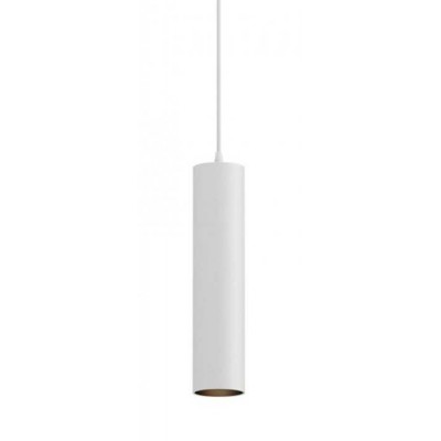 MUSCA HL 1x7W, GU10 Závěsné svítidlo, těleso kov, povrch bílá mat, pro žárovku 1x7W, GU10, 230V, IP20, tř.1, rozměry d=68mm, h=300mm, vč. závěs kabelu l=1200mm, lze zkrátit.