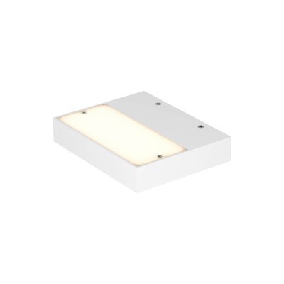 ALTENAS WL 18W Nástěnné svítidlo, těleso hliník, povrch bílá, difuzor plast opál, LED 18W, 1314lm,  teplá 3000K, 230V, IP20, tř.1, rozměry 163x32x130mm, svítí nahoru nebo dolů