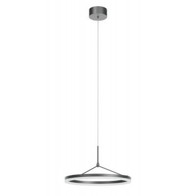 CIRCULUM HL 27W/39W/48W TRIAC Závěsné svítidlo, těleso hliník, povrch bílá/mosaz/černá, difuzor plast opál, LED 27W/2416lm, 39W/3514lm, 48W/4320lm, teplá 3000K, stmívatelné TRIAC, Ra80, 230V, IP20, rozměry dle typu, vč závěs kabelu l=3000mm, lze zkrátit.