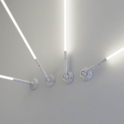 BOS 45W IP65 Lineární osvětlovací systém z flexibilního LED pásku se silikonovým difuzorem, základna pro uchycení hliník, povrch bílá, LED 45W, 1432lm, teplá 2700K, Ra90, 48V, IP65, tř.3, d=13mm, délka l=5m.