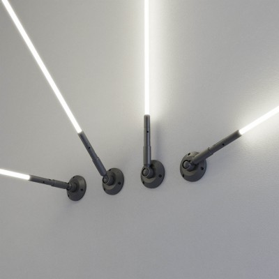 BOS 45W/90W IP65 Lineární osvětlovací systém z flexibilního LED pásku se silikonovým difuzorem, základna pro uchycení hliník, povrch černá/bílá, LED 45W/90W, teplá 2700K/3000K/neutrální 4000K, Ra90, 48V, IP65, tř.3, rozměry d=13mm, délka l=5m/10m.