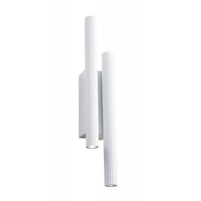STRATU WL 16W TRIAC Nástěnné bodové svítidlo, těleso hliník, povrch bílá, LED 16W, 706lm, teplá 2700K, stmív. TRIAC, 230V, IP20, tř.1, rozměry 66x380x66mm, svítí nahoru/dolů.