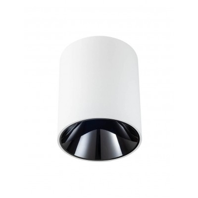 HUCHTE PL 15,5W TRIAC Stropní bodové svítidlo, základna hliník, povrch bílá, LED 15,5W, teplá 2700K, 986lm, stmív. TRIAC, 230V, IP20, tř.1, rozměry d=90mm, h=110mm.