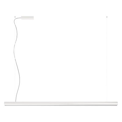KAMP HL 35W CCT Závěsné svítidlo, těleso hliník, povrch bílá mat, dif plast opál, LED 35W, 1728lm, přepín. CCT teplá 3000K-neutr 4000K, stmív TRIAC, Ra90, 230V, IP20, 1500x57x68mm, vč závěs lanka l=2082mm, lze zkr