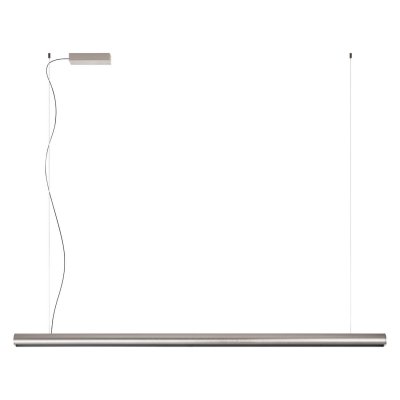 KAMP HL 35W CCT Závěsné svítidlo, hliník, povrch kouřový nikl, dif plast opál, LED 35W, 1728lm, přepín. CCT teplá 3000K-neutr 4000K, stmív TRIAC, Ra90, 230V, IP20, 1500x57x68mm, vč závěs lanka l=2082mm, lze zkr