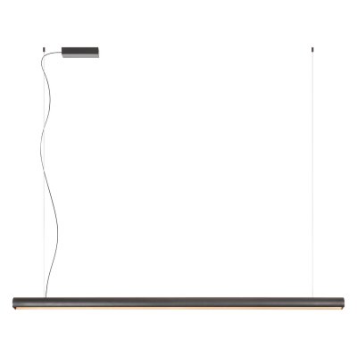 KAMP HL 35W/46,5W CCT Závěsné svítidlo, těleso hliník, povrch stříbrno-kávová/černá mat/bílá mat/kouřový nikl, dif plast opál, LED 35W/46,5W, CCT teplá 2700K-neutr. 4000K dle typu, stmív TRIAC, Ra90, 230V, IP20
