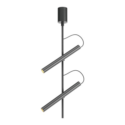VELO PL 14,6W TRIAC Stropní bodové svítidlo, nast. směr svícení, těleso hliník, povrch černá/stříbrno-kávová/kouřový nikl, LED 14,6W, teplá 2700K/707lm, 3000K/769lm, stmív. TRIAC, Ra90, 230V, IP20, tř.1, rozměry 250x511mm.