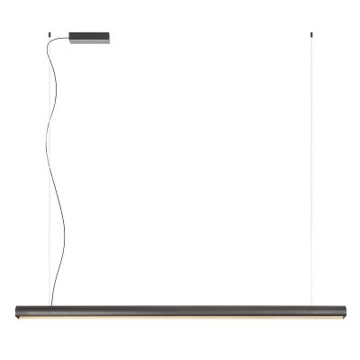 ROVERE HL 35W CCT TRIAC Závěsné svítidlo, hliník, černý, LED 35W, 3338lm, přepín CCT teplota teplá 2700K/3000K, stmív. TRIAC, Ra90, 230V, IP20, tř.1, rozměry d=68mm, l=1500mm, vč závěs lanka l=2082mm, lze zkr.