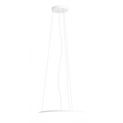 HULST závěsná sada Závěsná sada pro svítidlo, základna kov, povrch bílá, 3 lanka, rozměry d=530mm, délka závěsu max 3000mm a 2500mm.