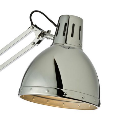 DRATON F KLOBOUK Stínidlo pro stojací lampu, materiál kov povrch bílá nebo chrom lesk