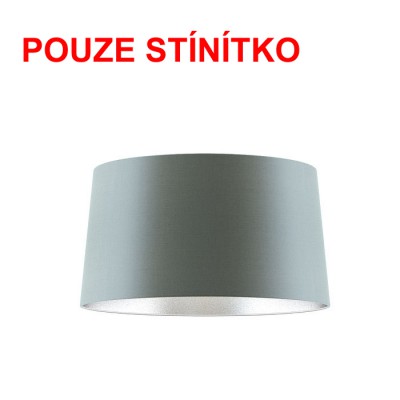 EROPA 55/30 Stínítko, materiál textil povrch vnější petrolejová/vnitřní stříbrná fólie, pro žárovku max 23W, d=550mm, h=300mm