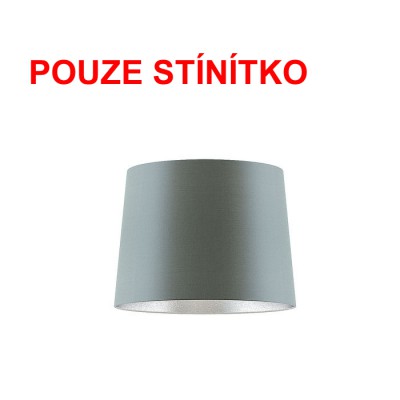 EROPA 40/30 Stínítko, materiál textil povrch vnější petrolejová/vnitřní stříbrná fólie, pro žárovku max 23W, d=400mm, h=300mm