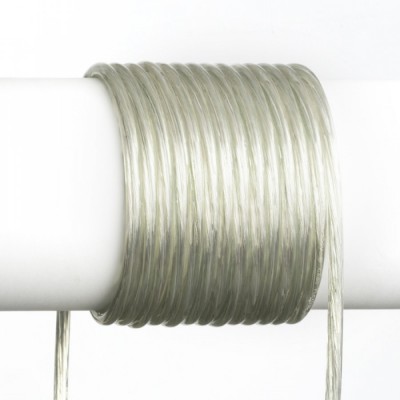 FLEX kabel 2x0,75mm, 3x0,75mm Napájecí kabel pro svítidla, materiál plast, provedení dle typu, 3x0,75mm, 230V, rozměry d=6mm, cena/1m, lze dodat v celku max l=25m