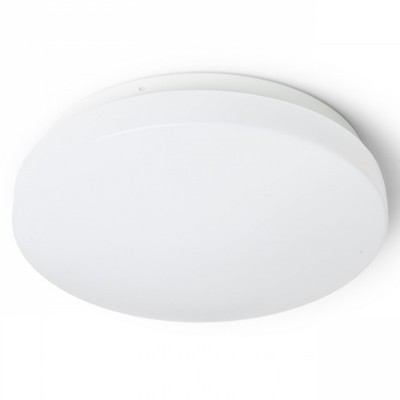 JERNDAL KRUHOVÉ LED 10W, 24W, 36W, 56W, 100W Stropní přisazené svítidlo kruhové, základna plast bílá, difuzor plast opál, LED 10W/700lm, 24W/1680lm, 36W/2520lm, 56W/3920lm, 100W/7000lm, teplá 3000K, 700lm, Ra80, 230V, IP20, tř.1. rozměry dle typu