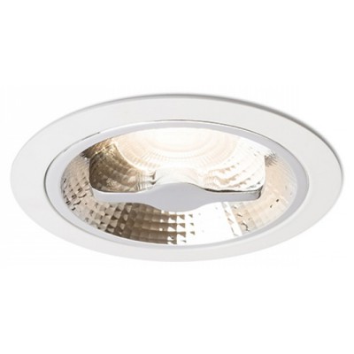 NERNA LED 1X15W STMÍVATELNÉ Stropní vestavné bodové svítidlo, těleso kov, povrch lak, LED 1x15W, teplá 3000K, 750lm, Ra80, stmív TRIAC, 230V, IP20, tř.1. rozměry d=130mm h=3mm