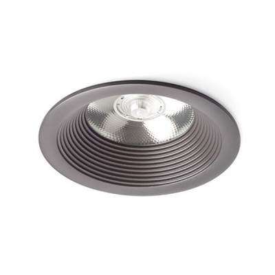 TANTIKA LED 10W Vestavné stropní bodové svítidlo, materiál kov, povrch hnědá, LED 10W, 900lm, teplá 3000K, 230V, IP20, tř.1, rozměry d=85mm, h=82mm