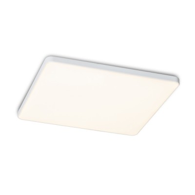 DILLINGEN SQ Stropní, podhledové svítidlo, čtvercové, rámeček bílá, LED 18W, 1800lm, teplá 3000K, Ra80, 230V, IP20, rozměry 90x90mm, h=10mm.