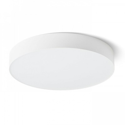 CORIANA R LED 50W Stropní, přisazené svítidlo, těleso kov, bílá, difuzor plast opál, LED 50W, 3750lm, přepín CCT teplá 3000K/neutrální 4000K/denní 6000K, Ra80, stmívatelné TRIAC, 230V, IP20, rozměry d=400mm, h=58mm
