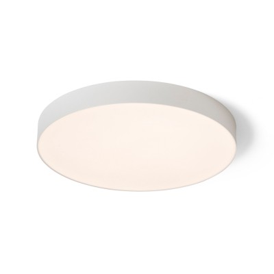 CORIANA R LED 100W Stropní, přisazené svítidlo, těleso kov, bílá, difuzor plast opál, LED 100W, 7500, přepín CCT teplá 3000K/neutrální 4000K/denní 6000K, Ra80, stmívatelné TRIAC, 230V, IP20, rozměry d=600mm, h=68mm