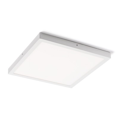 ELIS přisazené 500X500mm Stropní, přisazené svítidlo, těleso hliník, povrch bílá, difuzor plast opál, LED 36W, teplá 3000K, 2800lm/cca 140W žár, 230V, IP20, tř.1, 500x500mm, h=40mm