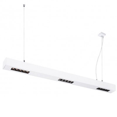 ALICANTE LED 45 Závěsné svítidlo, těleso hliník a plast, povrch bílá/černá/šedá, LED 45W/2100, 45W/2300lm, 85W/4200, 85W/4600lm, teplá 3000K/neutrální 4000K, stmívatelné Triac C, 230V, IP20, tř.1, rozměry 60x60mm, délka dle typu, vč. závěs kabelu