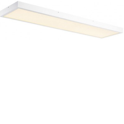 BADALONA Triac C Stropní přisazené svítidlo, těleso hliník, povrch bílá, difuzor plast, LED 45W, 3150lm, teplá 3000K, stmívatelné Triac C, 230V, IP20, tř.1, rozměry 1195x295x50mm.