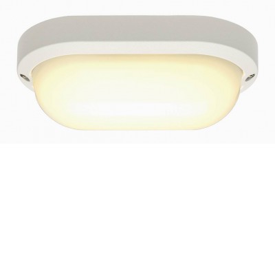 IRUN LED 11W 22W Nástěnné nebo stropní venkovní svítidlo, těleso hliník, povrch bílá/černá antracit, difuzor plast opál, LED 11W/680lm, 22W/1300lm, teplá 3000K, IP44, rozměry dle typu.