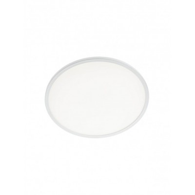 SYLVICO R 15W, IP54, CCT Stropní svítidlo, těleso plast bílá mat, dif plast opál, LED 15W, CCT VYPÍNAČEM přepín teplota teplá 3000K-denní 6500K, 1450lm, 230V, IP54, tř.2, rozměry d=244mm, h=23mm, svítí nahoru/dolů.