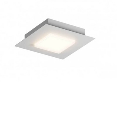 EXTURA SQ 16W CCT Stropní svítidlo, těleso kov, povrch bílá, dif plast opál, LED 16W, 2200lm, přepín. CCT teplota teplá 3000K/neutr 4000K/denní 6500K, Ra80, 230V, IP20, tř.2, rozměry 200x200x50mm.