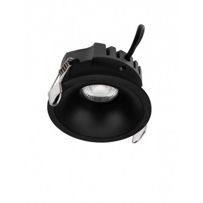 AZRA BI 7W Stropní podhledové bodové svítidlo, těleso hliník, povrch bílá/černá, LED 7W, teplá 3000K/600lm, neutrální 4000K/610lm, vyzař. úhel 36°, Ra95, 230V, IP20, tř.1, rozměry d=82mm, h=46mm.