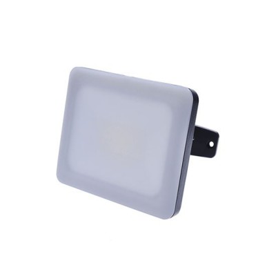 TREF 30W, IP65 Venkovní svítidlo, reflektor plochý, nastav. směr svícení, těleso hliník, povrch černá, difuzor sklo opál, LED 30W, 2550lm, neutrální 4000K, Ra80, 230V, IP65, rozměry 160x125x45mm.
