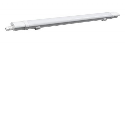 LABOR 36W/45W IP65 Stropní, průmyslové, prachotěsné svítidlo, těleso plast, povrch bílá, difuzor plast opál, LED 36W/3600lm, 45W/4500lm, neutrální 4000K, Ra80, 230V, IP65, rozměry 78x40mm, délka dle typu.