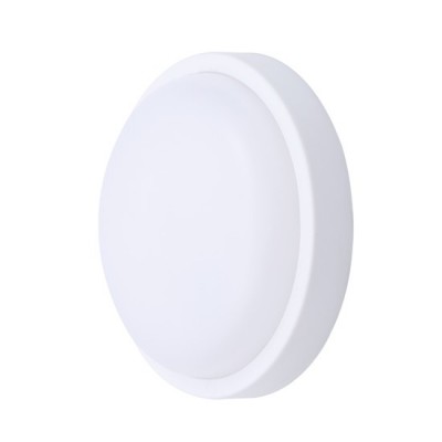 AICHACH R LED 13W, IP65 Venkovní stropní přisazené svítidlo, těleso plast, povrch bílá, difuzor plast opál, LED 13W, 910lm, neutrální 4000K, 230V, Ra80, IP65, rozměry d=170mm, h=48mm