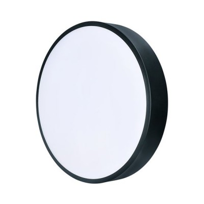 VOLAR 36W, 50W CCT Stropní svítidlo, těleso kov, povrch černá/bílá, dif plast opál, LED 36W/50W, dálk ovl. (součástí) lze nastavit CCT teplá 3000K - denní 6500K, stmív, 230V, IP20, rozměry dle typu.