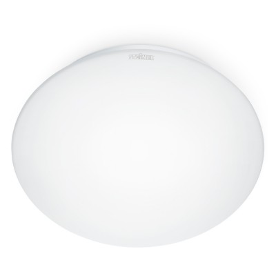 HOWMINET LED 1x9,5W čidlo HF IP44 Stropní přisazené svítidlo, HF senzor, záběr 360°/160°, dosah 8m, čas 5s-15min, soumrak 2-2000lx, těleso plast, dif plast, LED 1x9,5W, neutrál 4000K, 940lm, 230V, do koupelny IP44, rozm 252x252x85mm