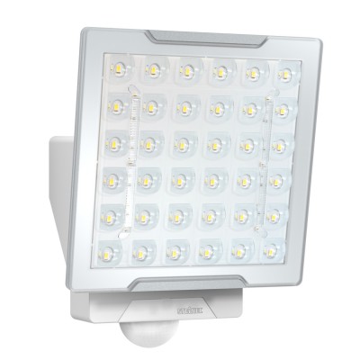 AMINETE LED PIR IP54 Nástěnné venkovní svítidlo, PIR senzor, záběr 240°, dosah 12m, čas 5s-15min, soumrak 2-1000lx, neutrál 4000K, 230V, IP54, tř.1. max výkon 1000W, výška max 6m, tepl -20+50, rozměry 230x178x130mm