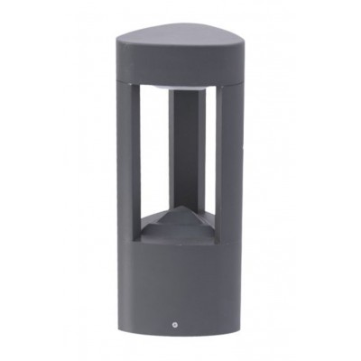 CLOUD Sloupkové venkovní svítidlo, těleso hliník, povrch šedočerná, difuzor plast opál, pro LED 1x11W, GX53, 230V, IP54, rozměry dle typu