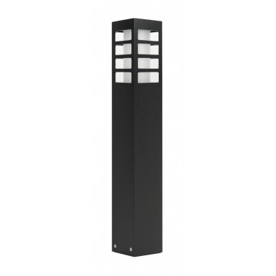 TASI III Sloupkové venkovní svítidlo, těleso hliník, povrch černá, difuzor plast opál, pro žárovku 1x18W, E27, 230V, IP54, rozměry 500x80x80mm