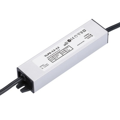 LED zdroj 12V, 12W/20W/30W Napájecí zdroj pro LED pásky, vstup 230V, výstup 12V, 12W/20W/30W, IP67, rozměry dle typu, ochrana proti zkratu a přetížení.