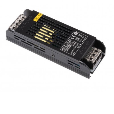 LED zdroj 12V, 75W/100W/150W/240W/300W/350W Napájecí zdroj pro LED pásky, vstup 230V, výstup 12V, 75W/100W/150W/240W/300W/350W, IP20, rozměry dle typu, ochrana proti přehřátí, zkratu a přetížení.